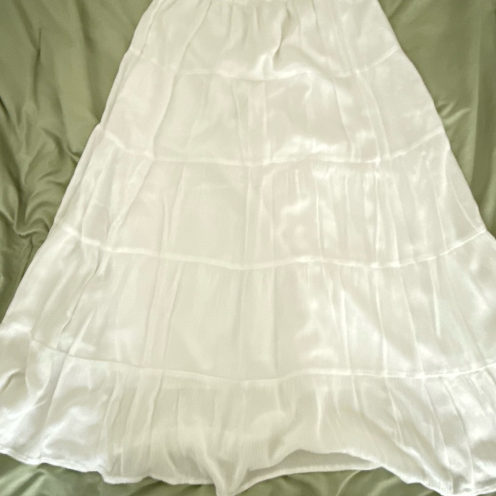 Hollister Adjustable White Women's Skirt